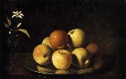 Juan de Zurbaran Still-Life with Plate of Apples and Orange Blossom Germany oil painting reproduction